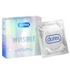 Bao cao su Durex Invisible siêu mỏng, ôm khít 52mm hộp 3 cái
