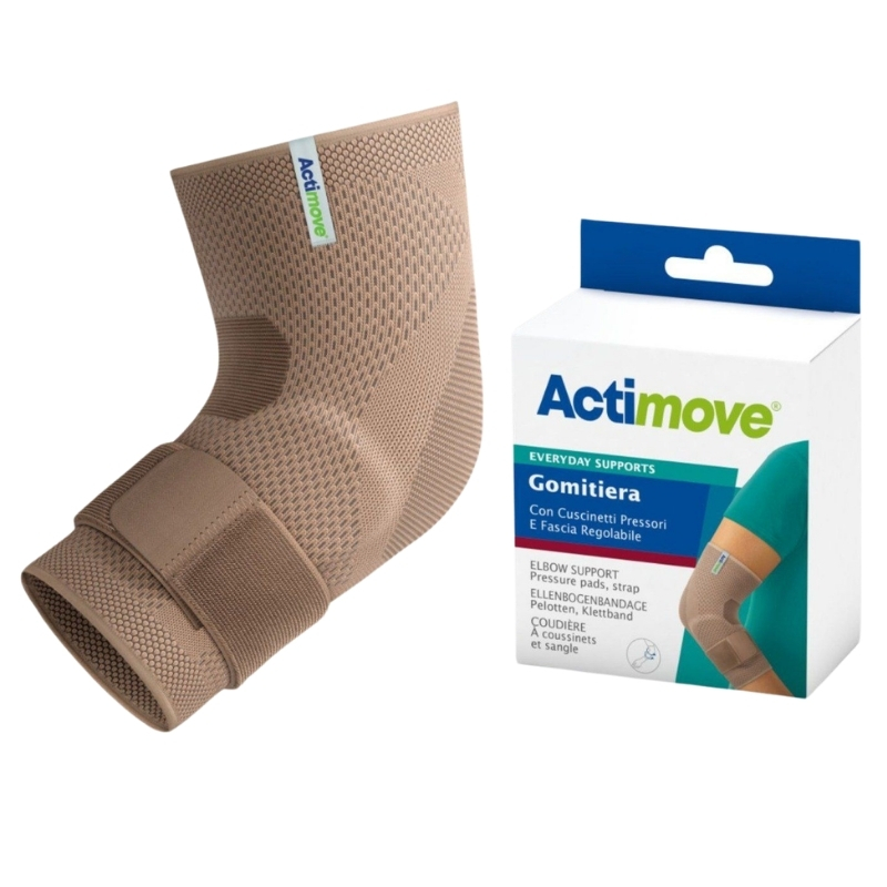 Bó khuỷu tay có đệm và đai dán Actimove 75614-DAY-STR