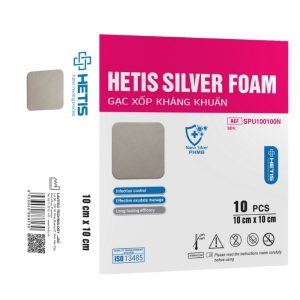 Gạc Hetis Silver Foam (10 miếng)