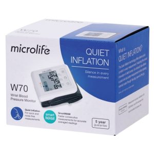 Máy đo huyết áp cổ tay Microlife W70
