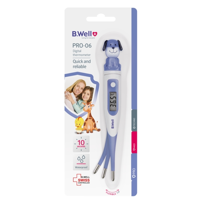 Nhiệt kế điện tử B.Well Swiss PRO-06 (hình cún)