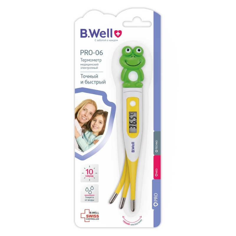 Nhiệt kế điện tử B.Well Swiss PRO-06 (hình ếch)