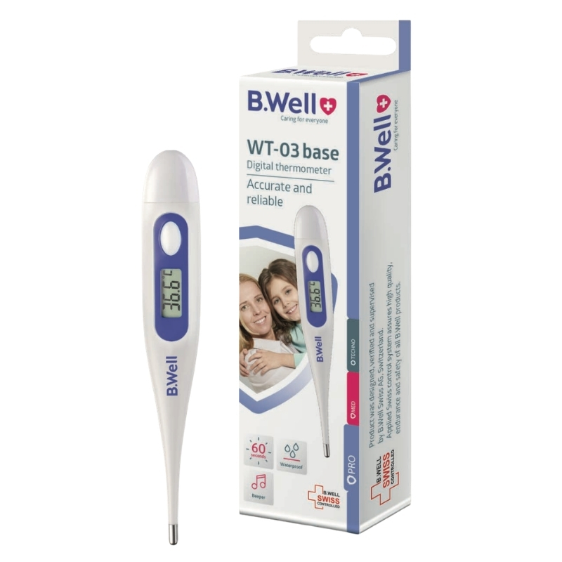 Nhiệt kế điện tử B.Well Swiss WT-03 Base