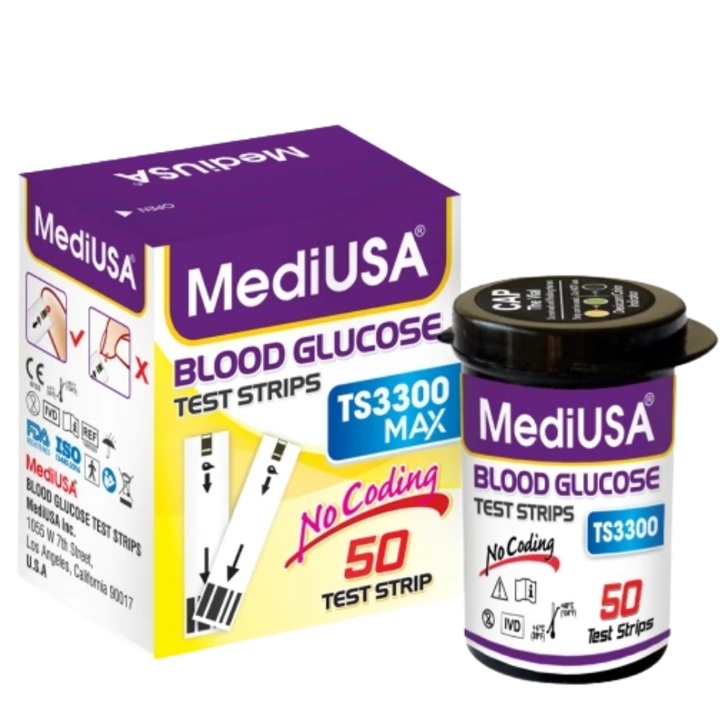 Que thử đường huyết MediUSA TS3300 Max
