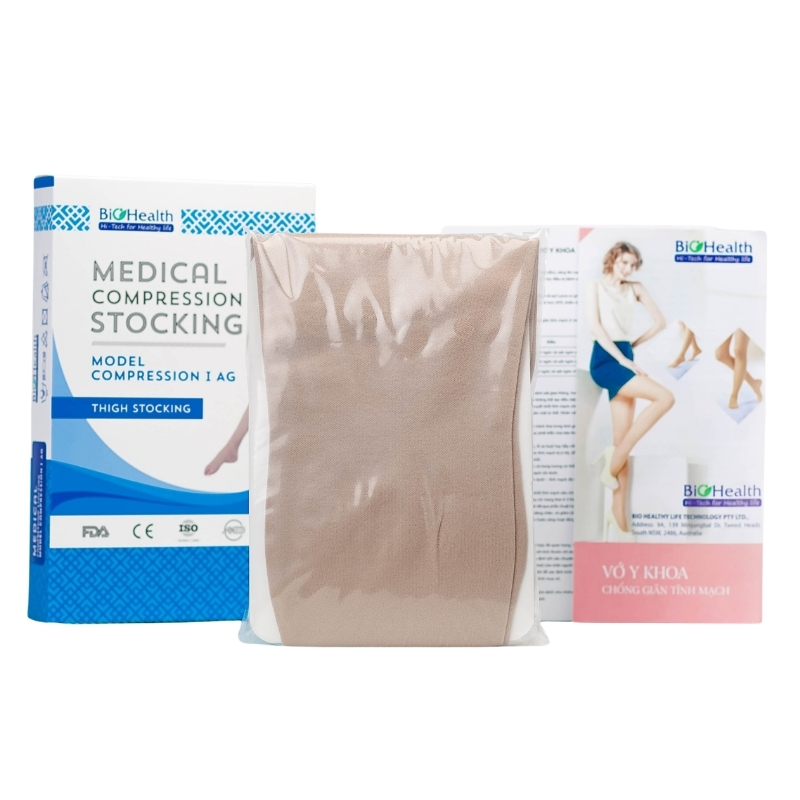 Vớ Đùi y khoa Biohealth Compresion I AG - Ảnh 3