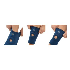 Bao đeo đầu gối với miếng đệm hở xương bánh chè Dr.MED DR-K007