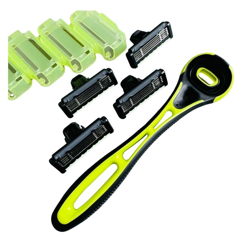Dao cạo râu 5 lưỡi Nhật Xfit 5 Blade (4 đầu thay) - Ảnh 3