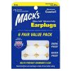 Hộp 6 đôi nút bịt tai chống ồn Pillow Soft Mack's