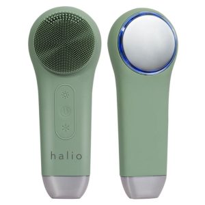 MRM Đẩy Tinh Chất Tích Hợp Halio Multi-task Cleansing & Massaging Device màu xanh lá
