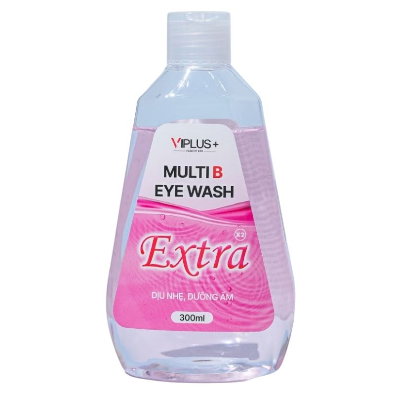 Nước rửa mắt Viplus + Multi B Eye Wash 300ml - EXTRA - Ảnh 2