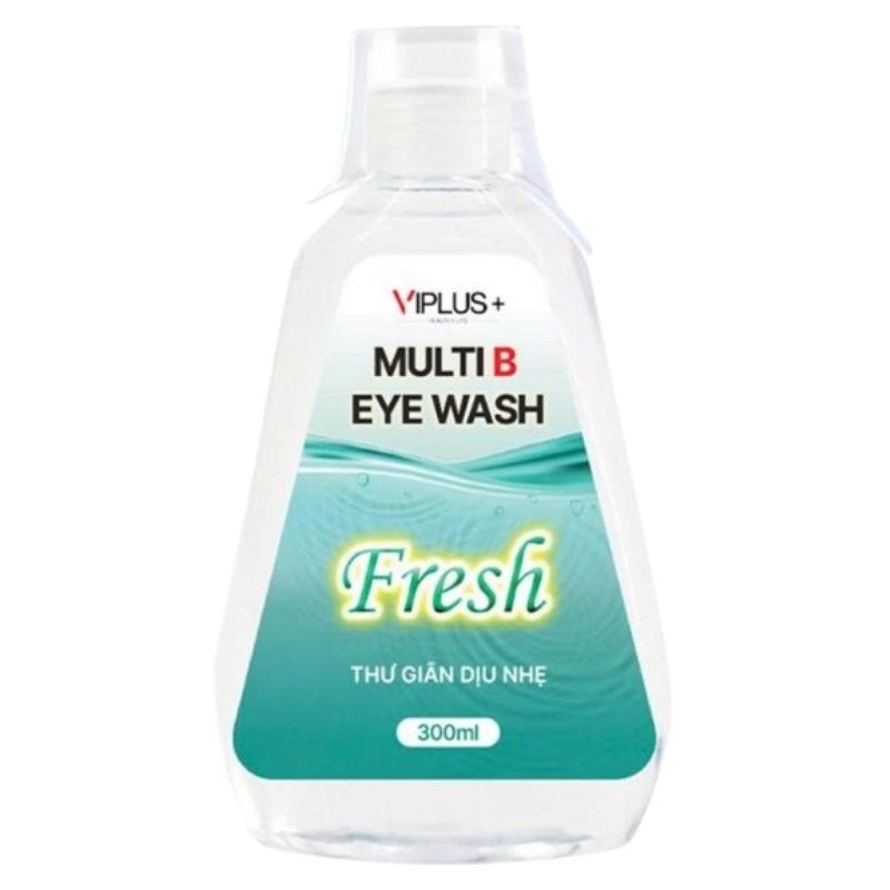 Nước rửa mắt Viplus + Multi B Eye Wash 300ml - FRESH - Ảnh 2