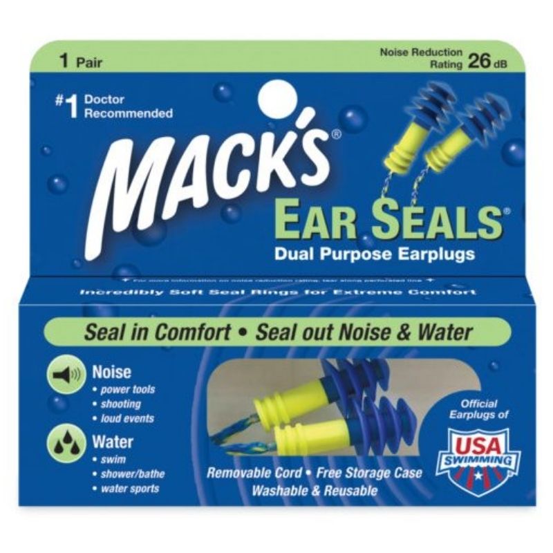 Nút bịt tai chống nước, chống ồn Mack's Ear Seals