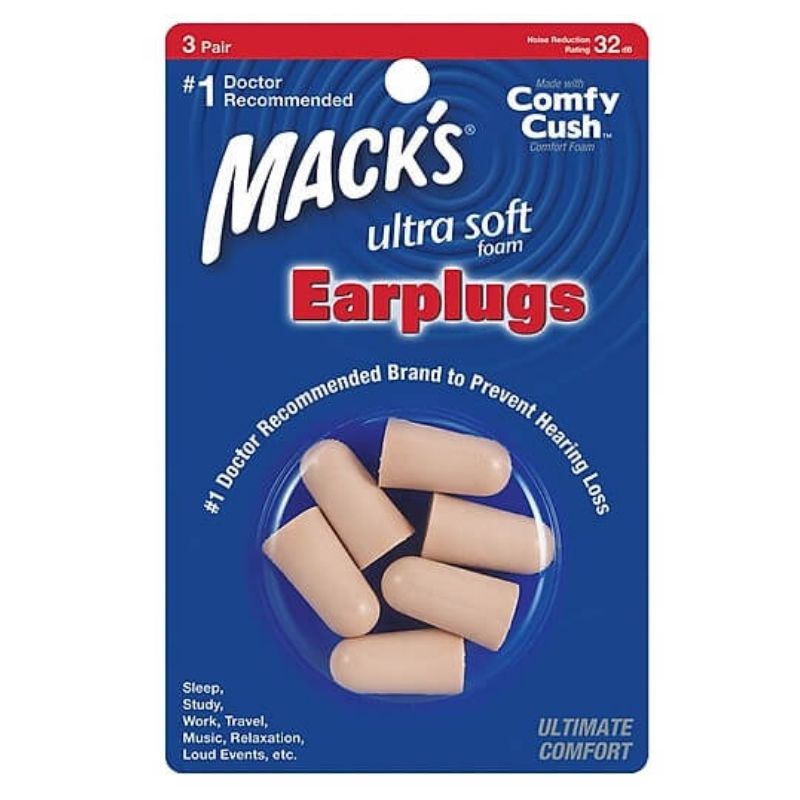Nút bịt tai chống ồn Mack's Ultra Soft Foam